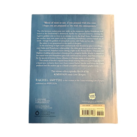 Lore Olympus Volume Seven NEW Hardcover by Rachel Smythe - Picture 4 of 8